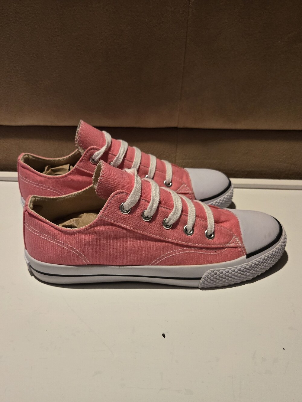 Airwalk Pink Low-Top Canvas Sneakers Chuck Taylor